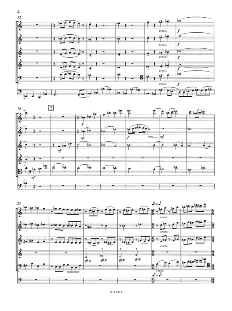 1+5 Sextett für Bassposaune und Bläserquintett